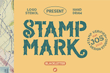 Stamp Mark - Vintage Stencil