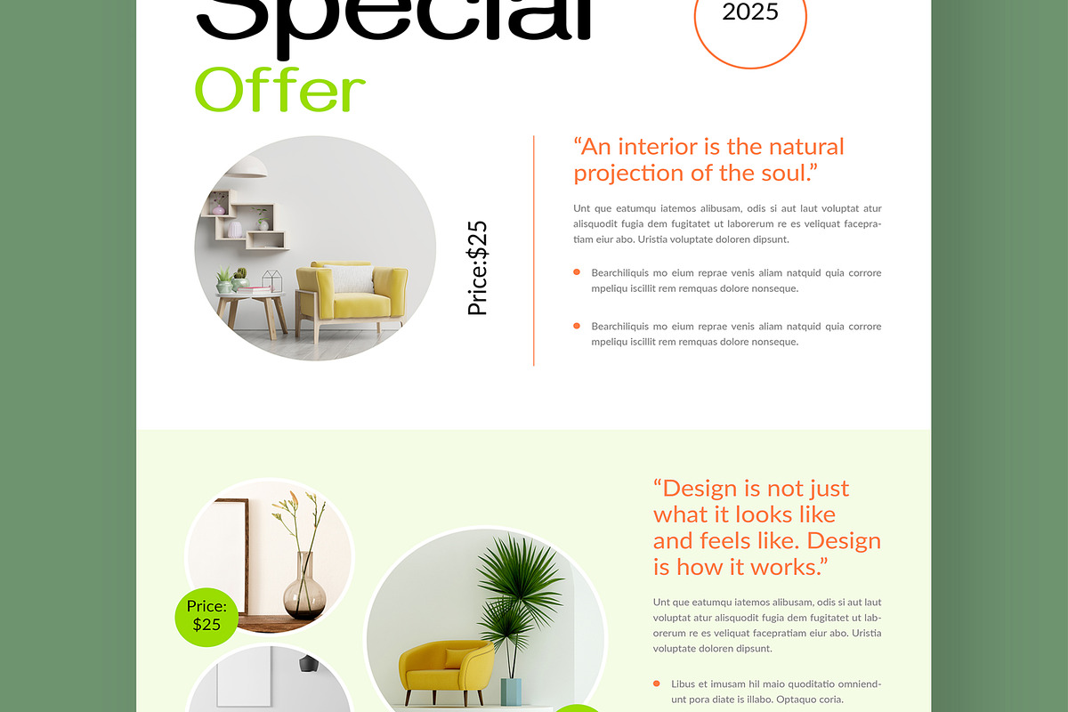 Interior Furniture Landing Page, an UI Kit Template by CreativeShaper (Photo 5 of 6)