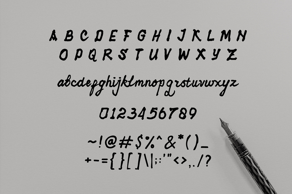 Futherhand | Handwritten Font preview 2