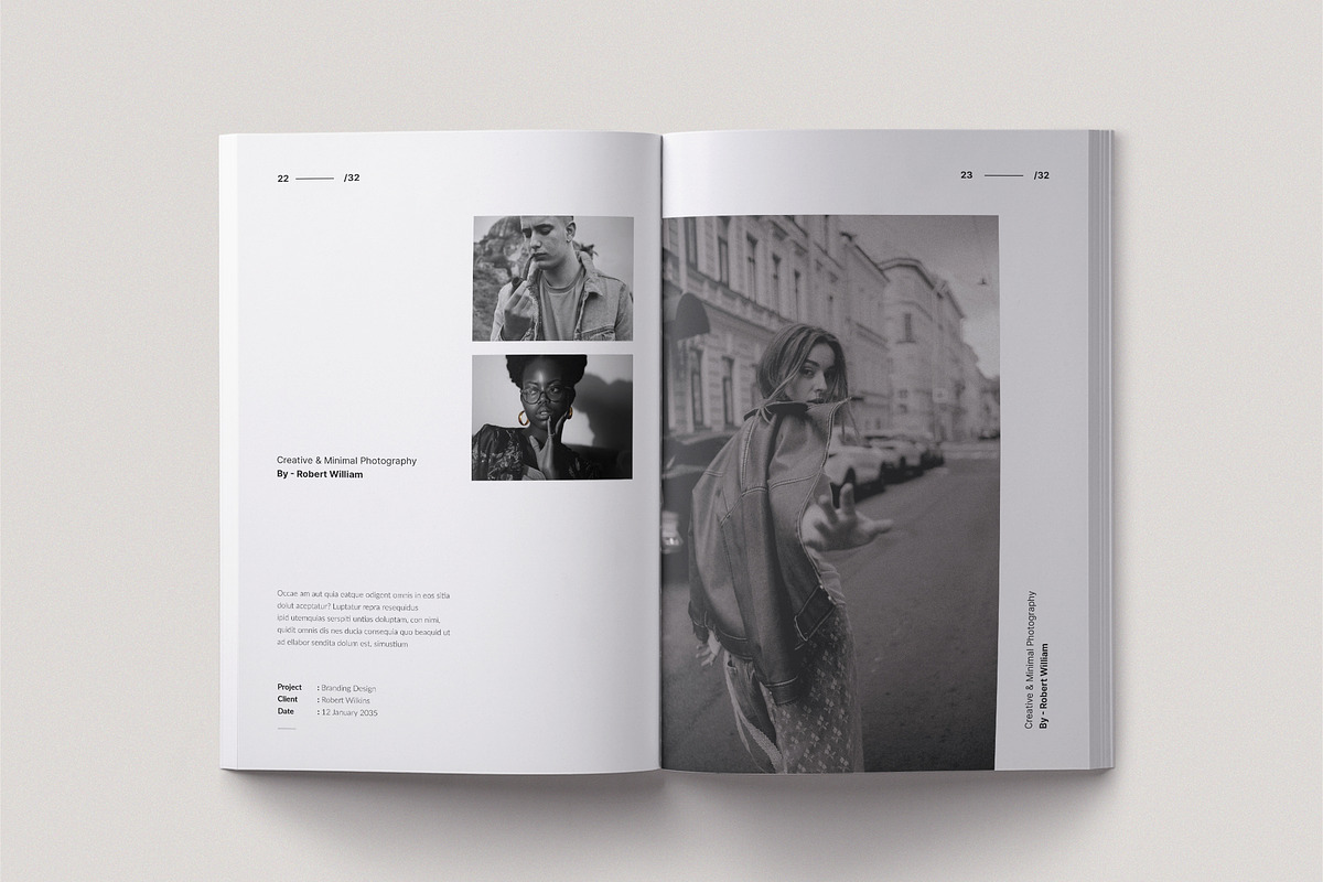 Photography Portfolio Template, a Brochure Template by TemplateFolio-Shop (Photo 10 of 16)