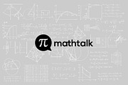 Math Talk Blog Logo, a Branding & Logo Template by bvcreates (Thumbnail 2 of 8)