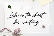 Revisthond Handwritten Script, a Script Font by Namara Creative Studio (Thumbnail 5 of 12)