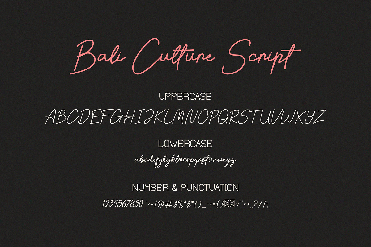 Bali Culture Font Duo, a Sans Serif Font by Lightsense (Photo 9 of 13)