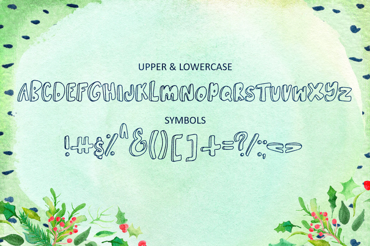 Irish Brogue Font preview 2