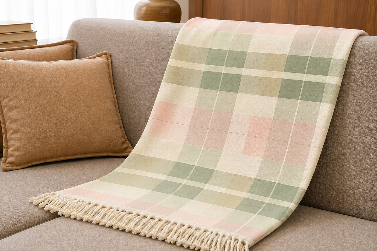 Pastel Plaid Seamless Pattern Bundle, a Pattern Graphic by Canvas Craft (Photo 6 of 9)
