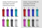 Skinny Acrylic Tumbler Mockup, a Product Mockup by SarahDesign (Thumbnail 3 of 5)