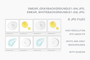 Cosmetic transparent smears, an Object Graphic by Olha Kozachenko (Thumbnail 4 of 5)