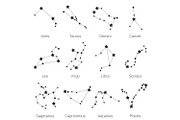 12 zodiac signs constellations, an Illustration by Primula`s shop (Thumbnail 2 of 3)
