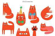 Meow Collection, an Animal Illustration by piyacler (Thumbnail 3 of 4)