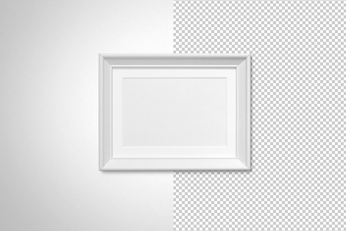 Photo Frame on Wall Mockup, a Product Mockup by Aurora Graphics (Photo 7 of 7)