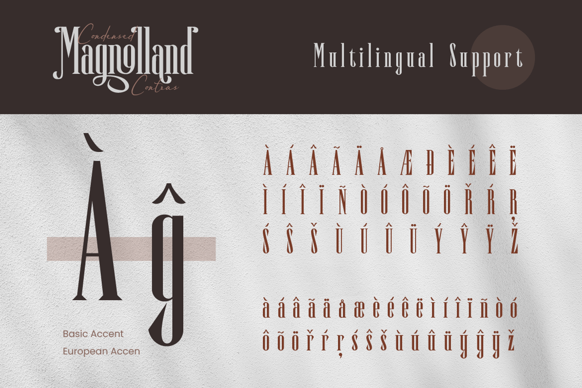 Magnolland, a Serif Font by kerismaker (Photo 9 of 12)