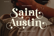 Saint Austin - Elegant Modern Serif, a Serif Font by NexaLine (Thumbnail 1 of 10)