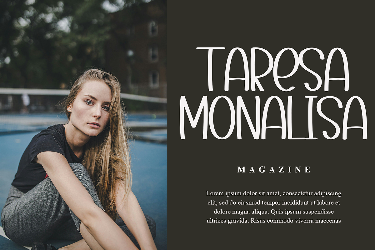 Hamburger, a Serif Font by FreshTypeINK (Photo 3 of 8)