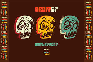 Orbit67 | Display Font