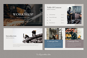 Workshop Presentation Template