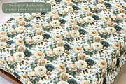 Green Boho Flower Clipart Bundle, a Decorative Illustration by Nicole Branger Art (Thumbnail 20 of 20)