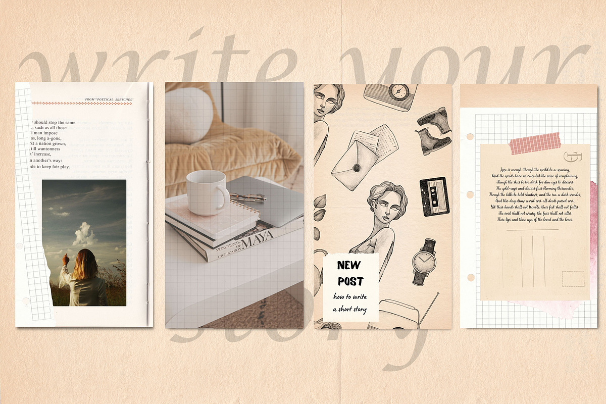 Author Social Media Pack for CANVA, a Social Media Template by Scarlet Heath Art (Photo 10 of 20)