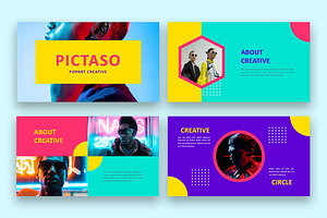 Pictaso - Popart Creative PPT