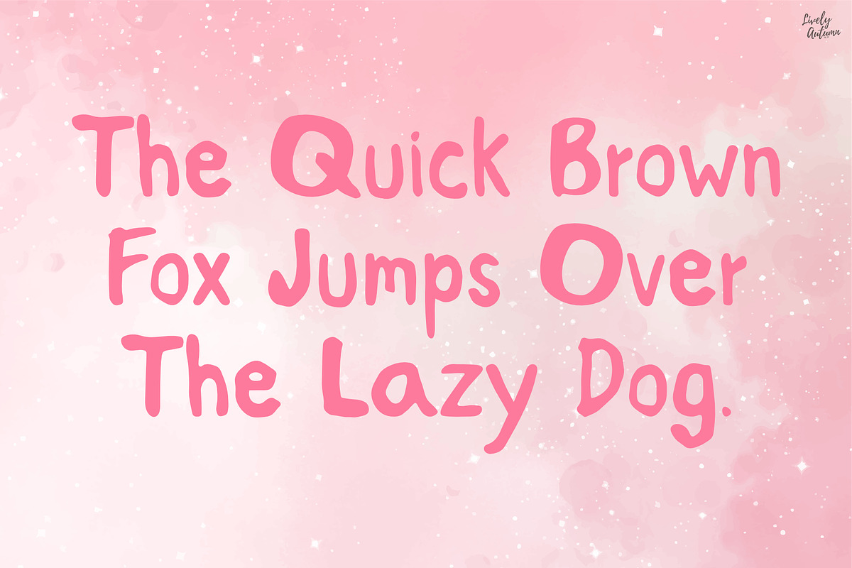 Forever | Handwriting font, a Handwritten Font by LivelyAutumn11.11 (Photo 4 of 5)