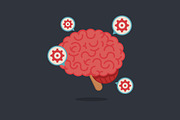 Brain infographics, a Work Illustration by Beatriz Gascón (Thumbnail 2 of 5)