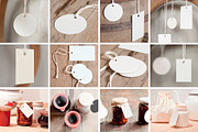 12 Labels Mockup Bundle, a Household Mockup by Little Jimi Shop (Thumbnail 2 of 12)