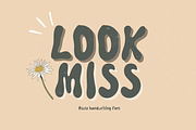 Look miss font, a Handwritten Font by JJuta (Thumbnail 1 of 7)