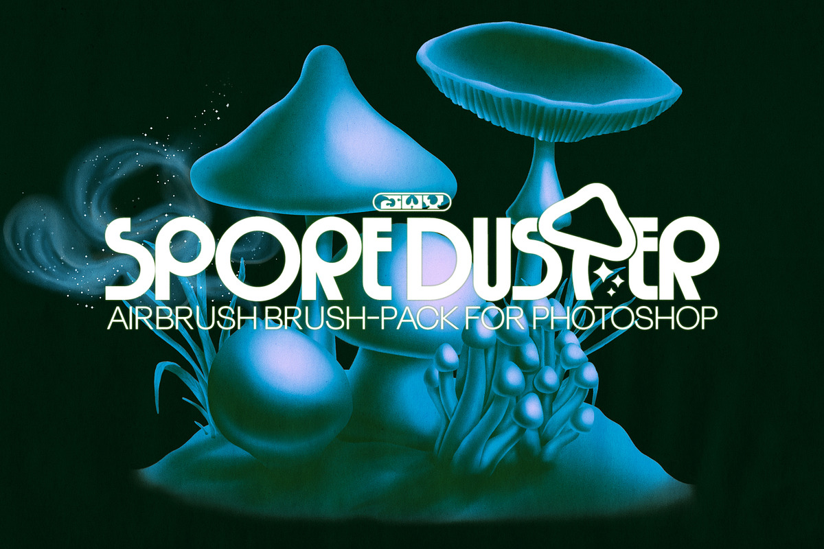 SPORE DUSTER - Photoshop Edition, a Brush Add-On by Jordan Warren Visuals (Photo 1 of 14)