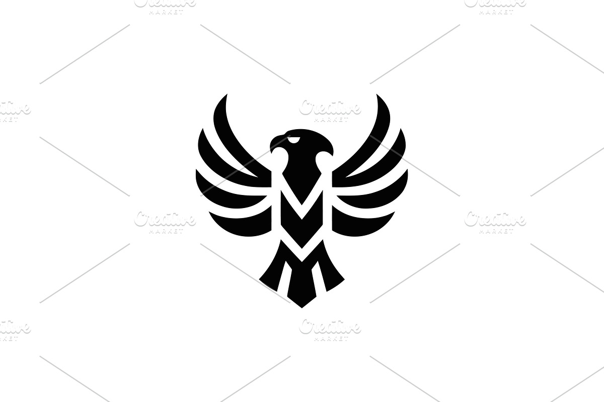 20 Minimalist Eagle Logo Bundle, a Branding & Logo Template by Vectorium Studio (Photo 19 of 21)