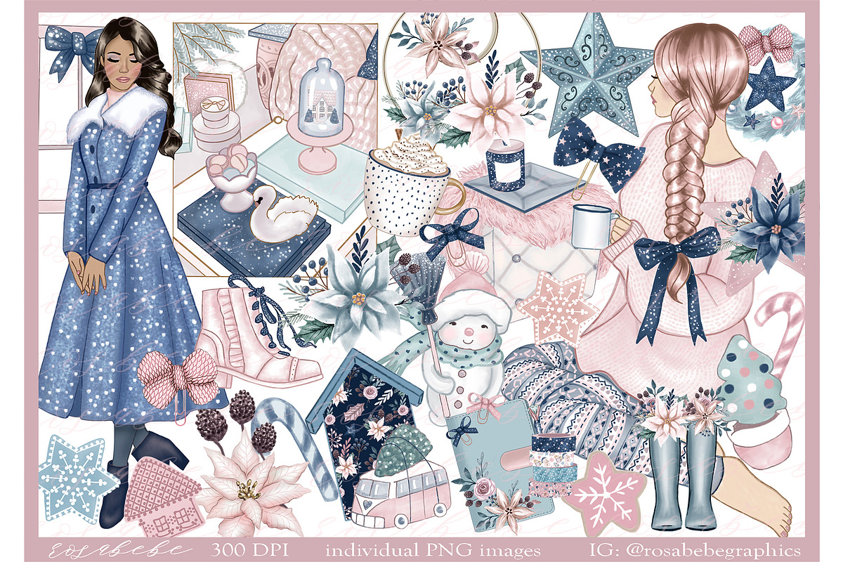 Winter Starry Night, an Object Graphic by Rosabebe (Photo 1 of 3)