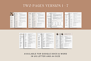 Resume Template Bundle, a Resume Template by bonadigitals (Thumbnail 4 of 8)