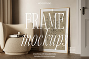 Artwork Frame Mockup Bundle, a Household Mockup by Moyo Studio (Thumbnail 1 of 15)