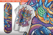 Watercolor Heroes & Demon Part 02, an Illustration by NStudio (Thumbnail 4 of 6)
