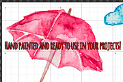 Rainy Sky Element Pack 80+ Graphics!, an Illustration by Violet LeBeaux (Thumbnail 4 of 5)
