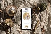 Xmas Device Mockup Phone ch4, an iPhone Mockup by PawMockups (Thumbnail 6 of 10)