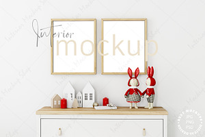 Christmas Frame Mockup - 312