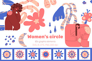 Body Positivity. Women's circle.