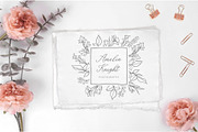 Botanical Illustrations & Logo Kit, an Illustration by BirDIY Design (Thumbnail 10 of 10)