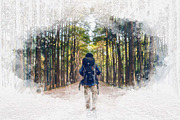 Landscape Photography Watercolor, an Action Add-On by MRI STUDIO (Thumbnail 8 of 10)