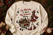 Retro Skeleton Christmas Png Bundle, an Object Graphic by Daisy Design (Thumbnail 11 of 22)
