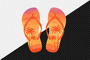 Summer Flip Flop Sublimation Clipart, an Illustration by Creative Art (Thumbnail 8 of 8)