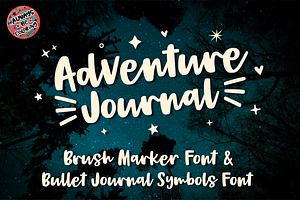 Adventure Journal Font Duo