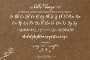 Hello Bunga, a Script Font by Nowlystudios (Thumbnail 8 of 8)