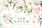BUNDLE Watercolor Floral Graphic, a Decorative Illustration by Veris Studio (Thumbnail 31 of 35)