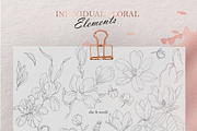 Spring flowers - pencil sketch set, a Decorative Illustration by Marine art (Thumbnail 5 of 7)