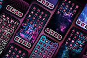 120 Pink Neon iOS 14 App Icon Pack, an Icon by IOS14iconsStudio (Thumbnail 3 of 3)