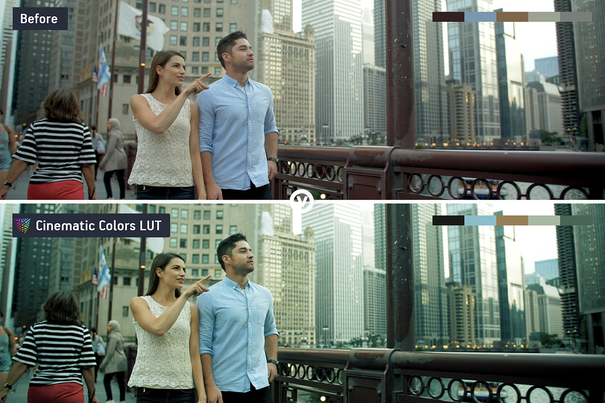 Cinematic Colors Video LUTs, a Preset Add-On by CineMart (Photo 3 of 7)