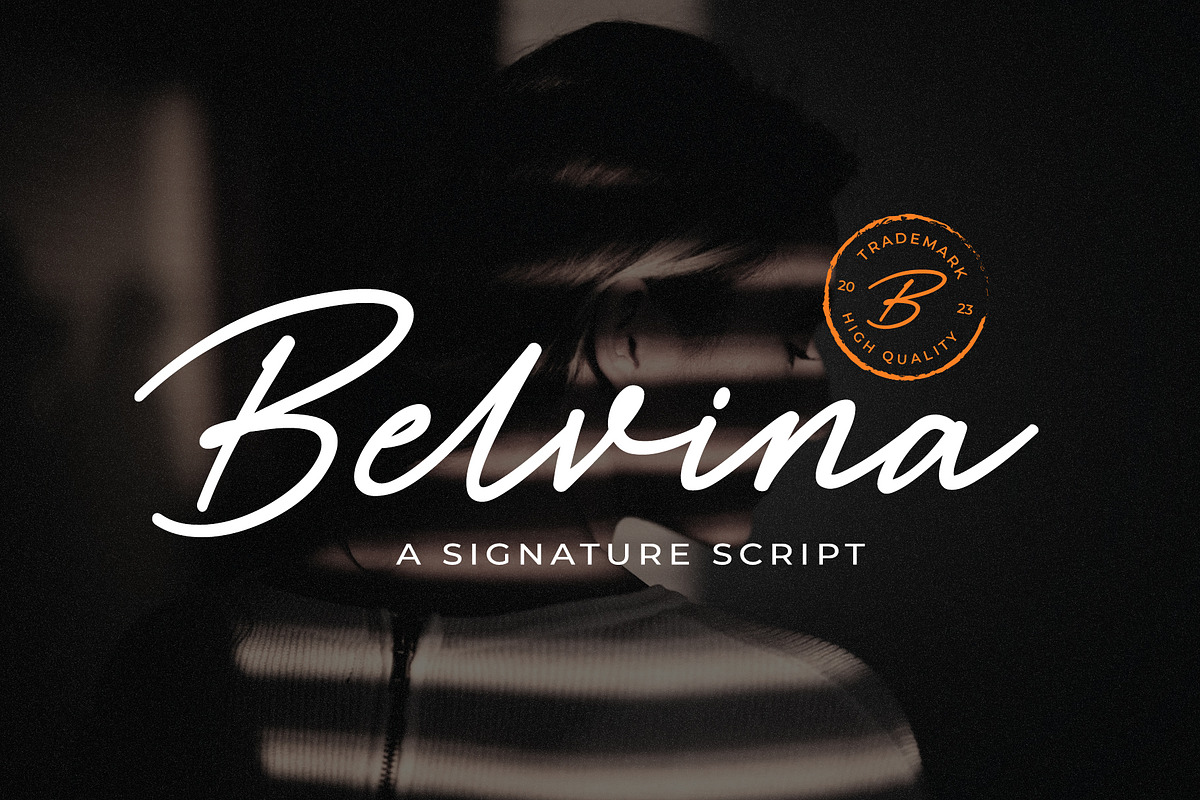 Belvina - a signature script, a Handwritten Font by Beautypes (Photo 1 of 7)
