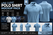 Premium Short Polo Shirt Mockup Pack, a Shirt Mockup by Mockup Power (Thumbnail 2 of 5)
