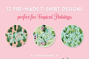 Cactus Floral Backgrounds, an Illustration by Anna Studio (Thumbnail 7 of 7)