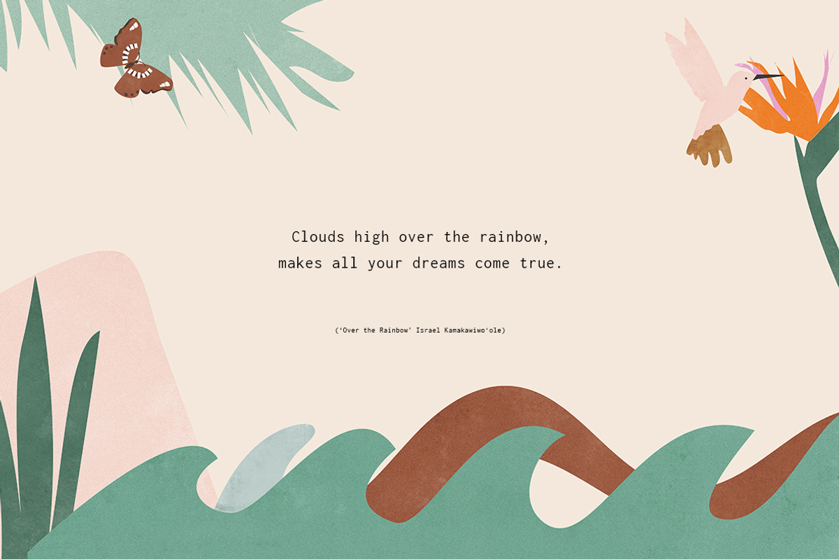 Spirit of Mauna Loa  Abstract Shapes, an Illustration by All This Concept (Photo 3 of 14)
